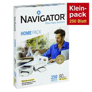 NAVIGATOR Kopierpapier HOME PACK DIN A4 80 g/qm 250 Blatt