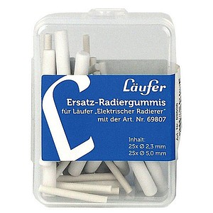 Läufer Radiergummis für Radierstift 69807 weiß, 1 St.