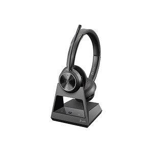 poly Savi 7320-M Office Microsoft Teams Wireless-Headset schwarz
