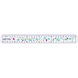 maped Lineal TWIST'n Flex PIXEL PARTY 30,0 cm, transparent