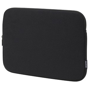 DICOTA Laptophülle Sleeve ONE Recycling-PET schwarz bis 35,8 cm (14,1 Zoll)