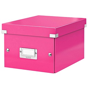 LEITZ Click & Store Aufbewahrungsbox 7,4 l pink 21,6 x 28,2 x 16,0 cm, 1 St.