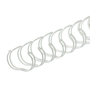 LMG Drahtbinderücken weiß für 120 Blatt, 50 St.