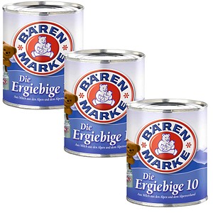 BÄRENMARKE Die Ergiebige 10% Kondensmilch 3 x 170,0 g