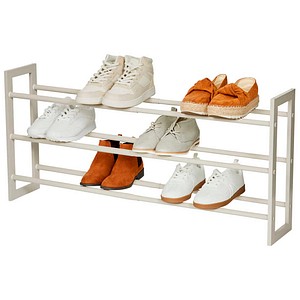 LOVE !T STORE !T Teleskop-Schuhregal LOFT hellgrau 54,5 - 99,0 x 17,0 x 45,5 cm, 1 St.