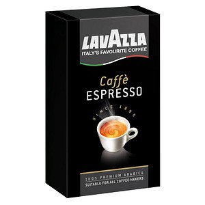 LAVAZZA Caffè ESPRESSO Kaffee, gemahlen Arabicabohnen kräftig 250,0 g