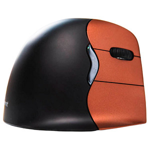 BAKKER ELKHUIZEN Evoluent4 Small Wireless Maus ergonomisch kabellos kupfer, schwarz