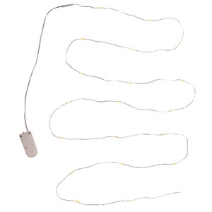 Rayher Micro 20er LED Lichterkette weiß 2,2 m, 1 Pack
