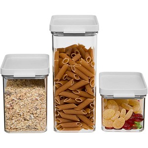 MEPAL Vorratsdosen-Set Omnia weiß 0,7/1,1/2,0 l, 1 Set