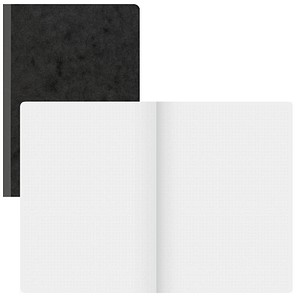 BRUNNEN Notizbuch FACT!plus DIN A5 punktraster, schwarz Softcover 192 Seiten