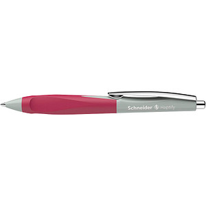 Schneider Kugelschreiber Haptify salbei grau/magenta, Schreibfarbe: blau, 1 St.