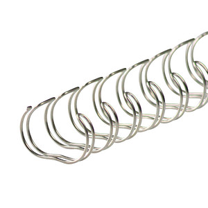 LMG Drahtbinderücken silber für 160 Blatt, 50 St.