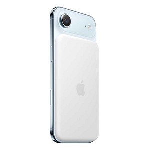Apple iPhone Air MagSafe Batterie Induktive Ladestation weiß