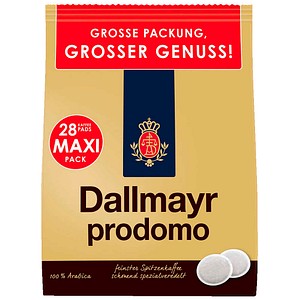 Dallmayr prodomo Kaffeepads, Arabicabohnen 28 St.