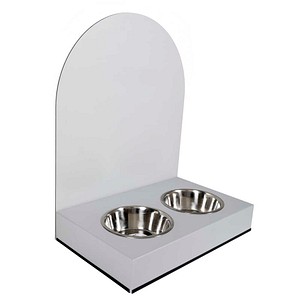 update displays Kundenstopper mit Hundetankstelle silber 64,0 x 69,0 cm, 1 St.