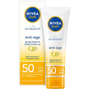 NIVEA SUN UV GESICHT Anti-Age Q10 Sonnencreme 50 ml
