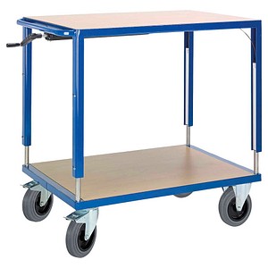 Rollcart Tischwagen höhenverstellbar 06-7557 blau 116,0 x 70,0 x 98,0 - 128,0 cm