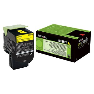 Lexmark 80C2HY0  gelb Toner