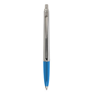 BALLOGRAF® Kugelschreiber Epoca Chrome hellblau, Schreibfarbe: blau, 1 St.