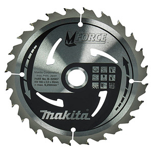makita B-32007 M-FORCE Kreissägeblatt 165,0 mm, 24 Zähne, 1 St.