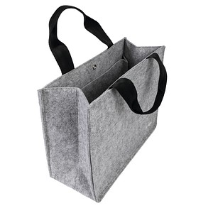 SIGEL Laptoptasche Hot Desking Bag Basic Recycling-PET hellgrau BA430 bis 39,1 cm (15,4 Zoll)