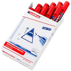 edding 363 Whiteboard-Marker rot 1,0 - 5,0 mm, 10 St.