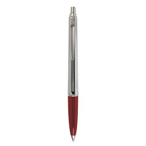 BALLOGRAF® Kugelschreiber Epoca Chrome burgunderrot, Schreibfarbe: blau, 1 St.
