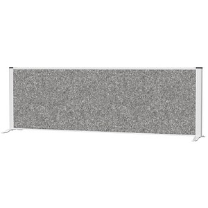 MAUL Akustik-Tischtrennwand MAULconnecto 9851695, dunkelgrau 160,0 x 50,0 cm, 1 St.