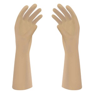 Meditrade® unisex OP-Handschuhe Gentle Skin® Micro braun Größe 8, 50 Paar