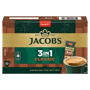 JACOBS 3in1 Classic Instantkaffee, 10 St.