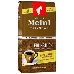 Julius Meinl Vienna Frühstück Kaffee, gemahlen, Arabica- und Robustabohnen 500 g