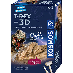 KOSMOS Ausgrabungsset T-REX  3D mehrfarbig