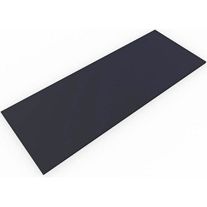 ith möbel Tischplatte anthrazit rechteckig 180,0 x 70,0 x 2,5 cm