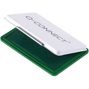 Q-CONNECT Stempelkissen grün 11,0 x 7,0 cm, 1 St.