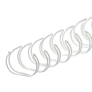 LMG Drahtbinderücken weiß für 160 Blatt, 50 St.