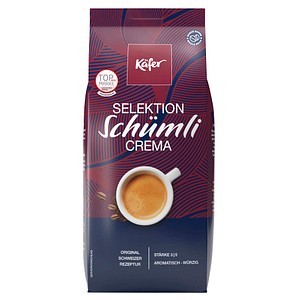 Käfer Selektion Schümli Crema Kaffeebohnen, Arabica- und Robustabohnen 1 kg