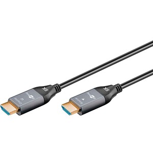 goobay Optisches Hybrid Ultra High-Speed HDMI-Kabel AOC 30,0 m schwarz, 1 St.