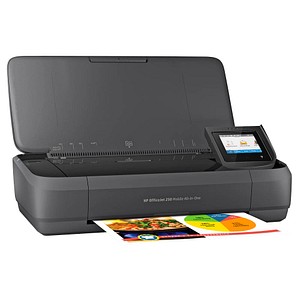 HP OfficeJet 250 Mobile All-in-One 3 in 1 Tintenstrahl-Multifunktionsdrucker schwarz