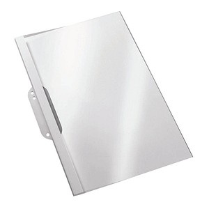 dots Thermo-Bindemappen mit Abheftlasche weiß Hochglanzkarton für 5 - 15 Blatt, 100 St.