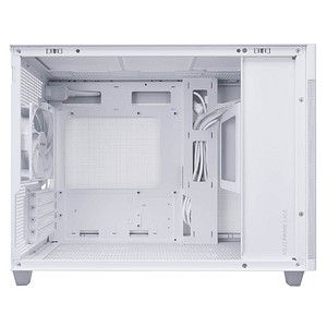 ASUS PC-Gehäuse Prime AP201 Tempered Glass weiß