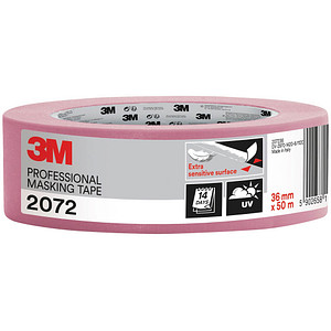 3M 2072 Malerband pink 36,0 mm x 50,0 m 1 Rolle