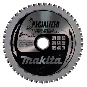 makita B-69331, EFFICUT Kreissägeblatt 150,0 mm, 48 Zähne, 1 St.