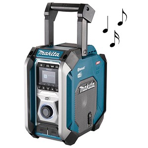 makita MR007GZ Baustellenradio blau, schwarz
