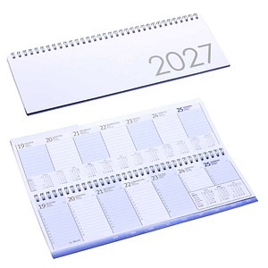 Tischquerkalender Premium mit Register 2027, 1 St.