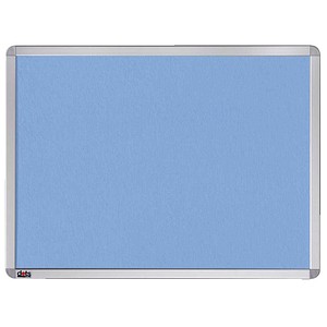 dots Pinnwand 60,0 x 45,0 cm Textil blau