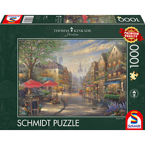 Schmidt Café in München Puzzle, 1000 Teile
