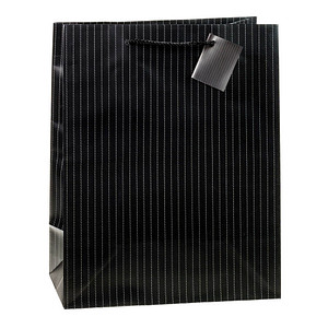 TSI Geschenktüten Nadelstreifen Motiv 26,0 x 32,0 cm, 12 St.