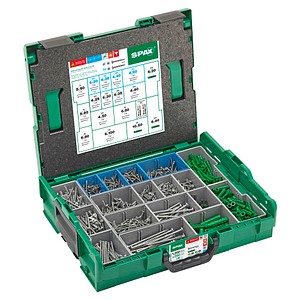 SPAX® Mehrzweckschrauben-Sortiment L-BOXX Elektriker groß 5000009160319