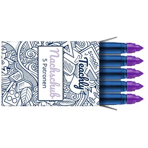 Teachly Tintenrollerminen lila 0,6 mm 5 St.