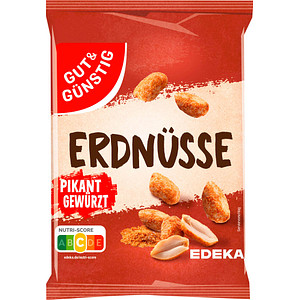 GUT&GÜNSTIG pikant gewürzt Erdnüsse 150,0 g, 1 St.